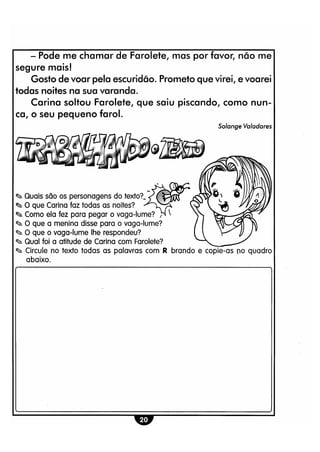 Atividades lúdicas interpretação e produção de texto