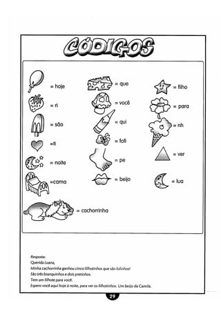 Atividades lúdicas interpretação e produção de texto