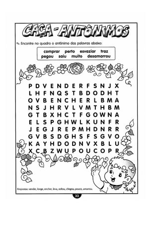 Atividades lúdicas interpretação e produção de texto