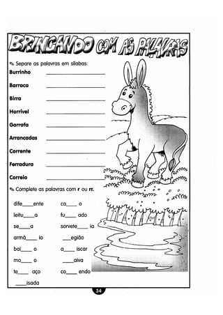 Atividades lúdicas interpretação e produção de texto