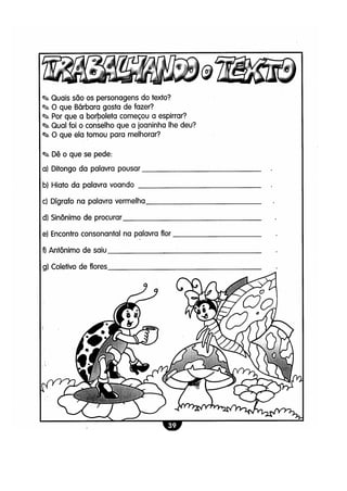 Atividades lúdicas interpretação e produção de texto