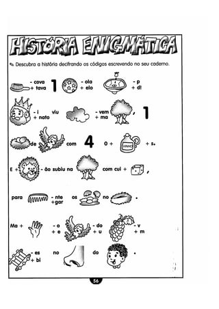 Atividades lúdicas interpretação e produção de texto
