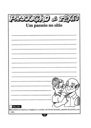 Atividades lúdicas interpretação e produção de texto