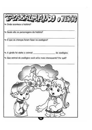 Atividades lúdicas interpretação e produção de texto