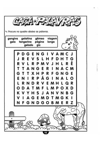 Atividades lúdicas interpretação e produção de texto