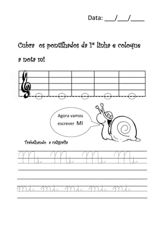 Volume 1
ABC MUSICAL KID’S
Profª Fabíola Martins
2012
 
