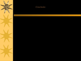 Conclusão
As atividades práticas realizadas, tanto em sala de aula
quanto fora dela, tiveram como objetivo propor situações de
aprendizagem, permitindo aos alunos a reflexão sobre os conceitos
trabalhos e, ainda, relaciona - los à situações de vida diária.
Os alunos foram participativos, demonstraram muito interesse no
desenvolvimento das atividades, na resolução dos problemas e
dificuldades encontradas no decorrer das atividades.
Dentro da importante perspectiva na qual o ensino de ciências se
fundamenta, creio que o aprendizado foi bastante significativo pois
os alunos puderam analisar, relacionar, questionar, reconhecer e
relacionar informações com conhecimentos prévios, conceitos dados,
sendo capazes de construir argumentos consistentes, para a
construção do conhecimento e desenvolvimento das habilidades.
 