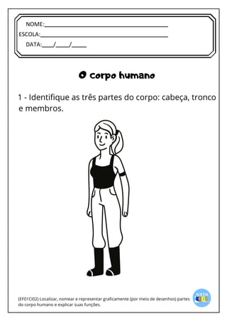[Digite texto]
NOME:
ESCOLA:
DATA: / /
 