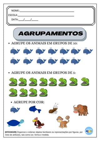 [Digite texto]
NOME:
ESCOLA:
DATA: / /
 