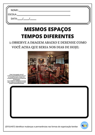 [Digite texto]
NOME:
ESCOLA:
DATA: / /
 