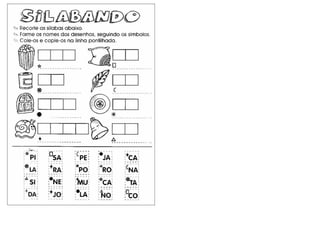 Atividades silabico