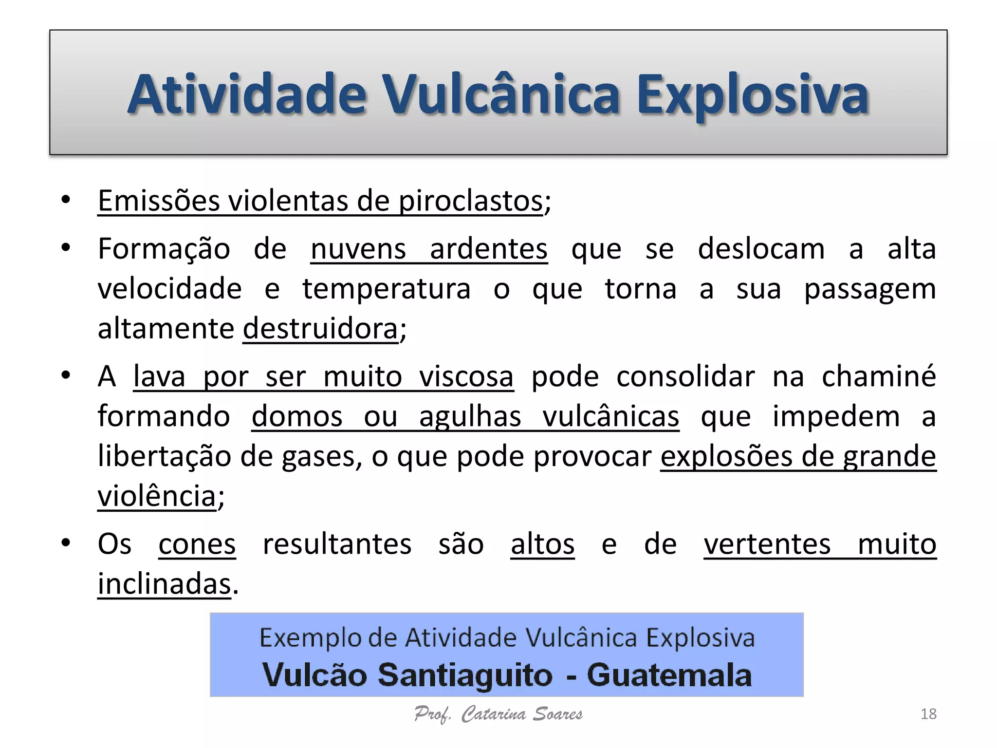 Atividade vulcânica | PDF