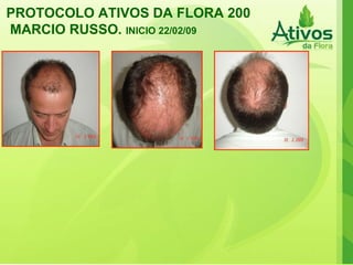 PROTOCOLO ATIVOS DA FLORA 200 MARCIO RUSSO.  INICIO 22/02/09   