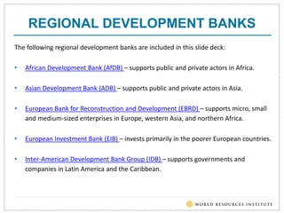 Access to Information at Development Banks | PPTX