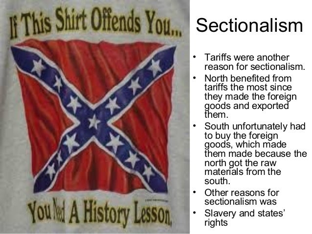causes of the civil war sectionalism civil war