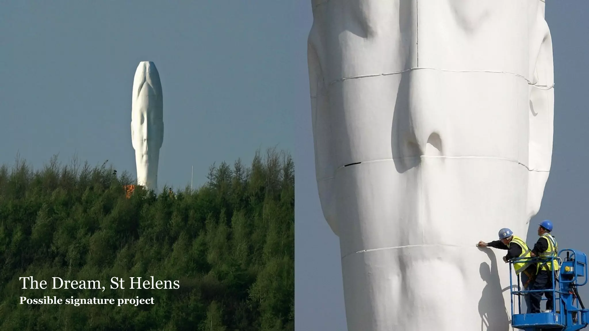 Signature project - The Dream, St Helens




The Dream, St Helens
Possible signature project
 