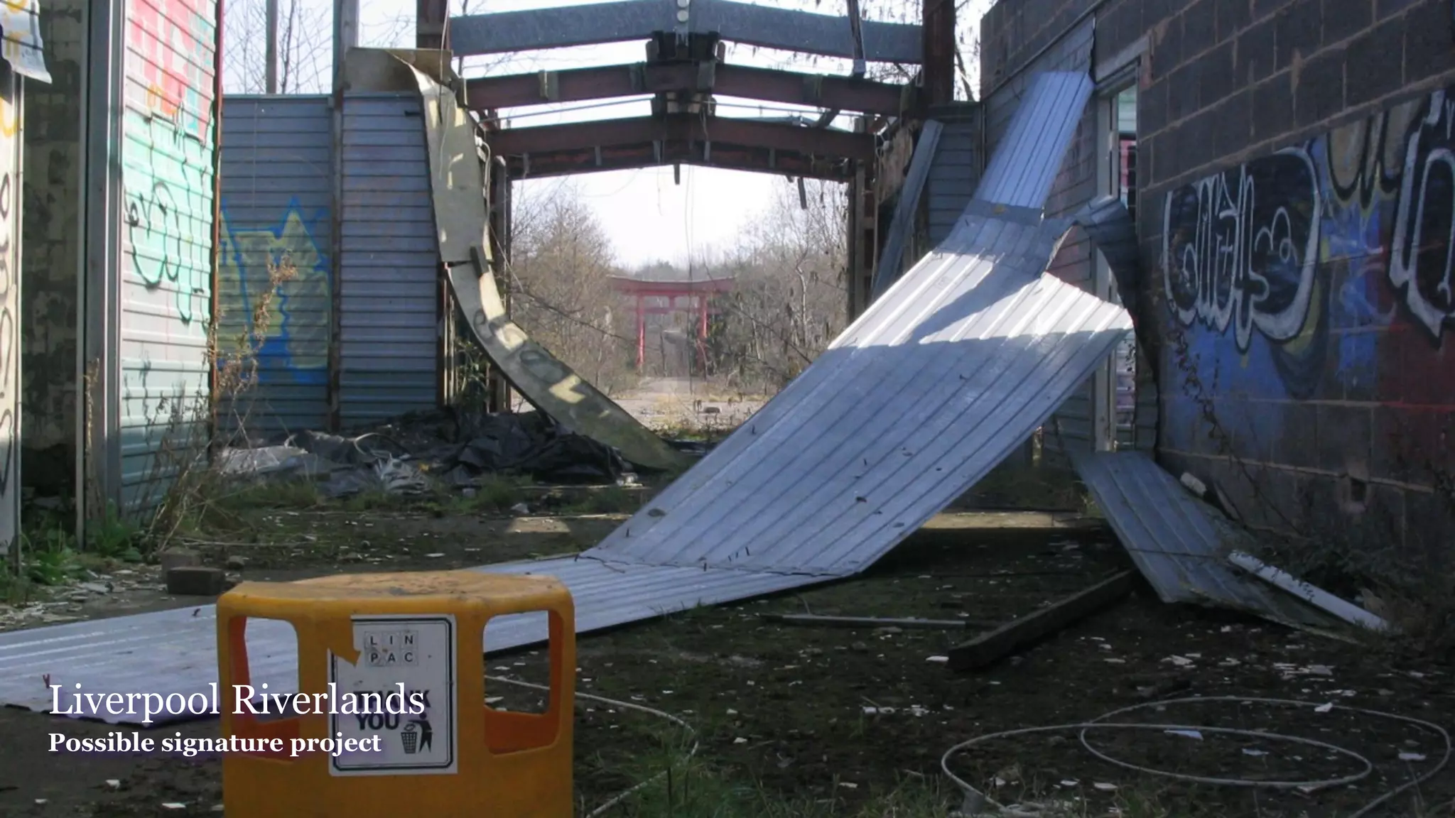 Signature project - Liverpool Riverlands




Liverpool Riverlands
Possible signature project
 