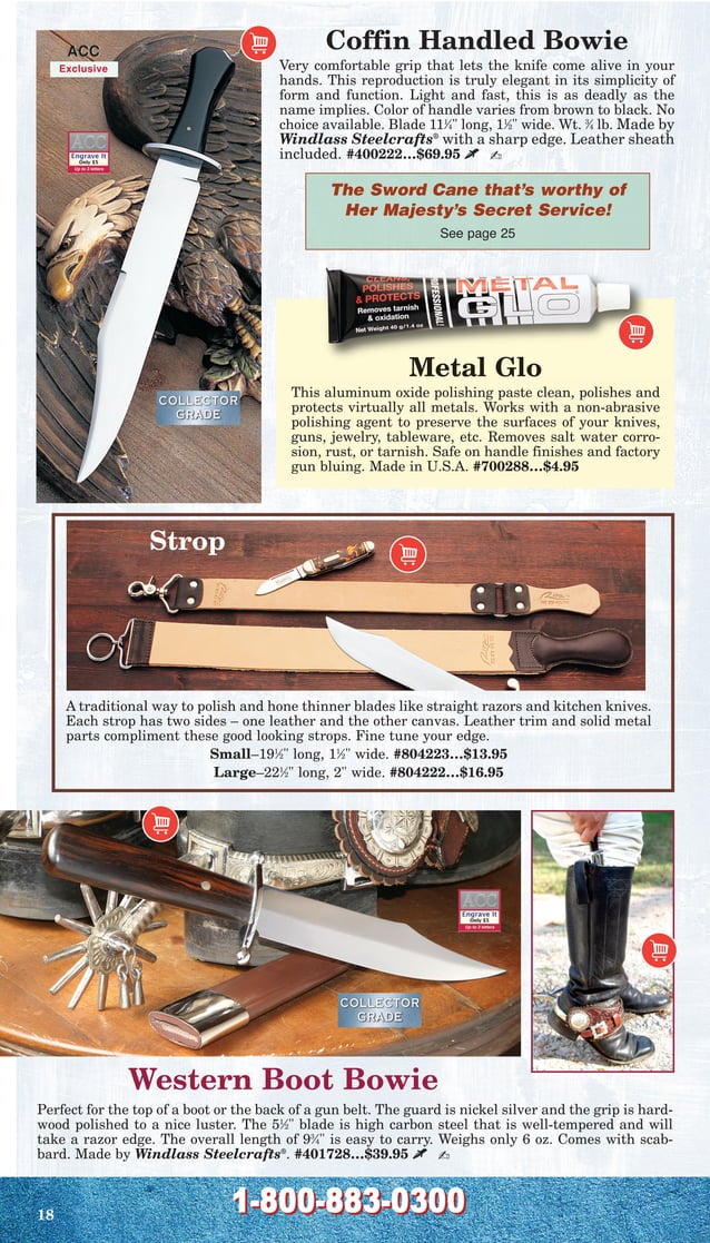Atlanta cutlery Historically Accurate and Battle Worthy Weapons PDF