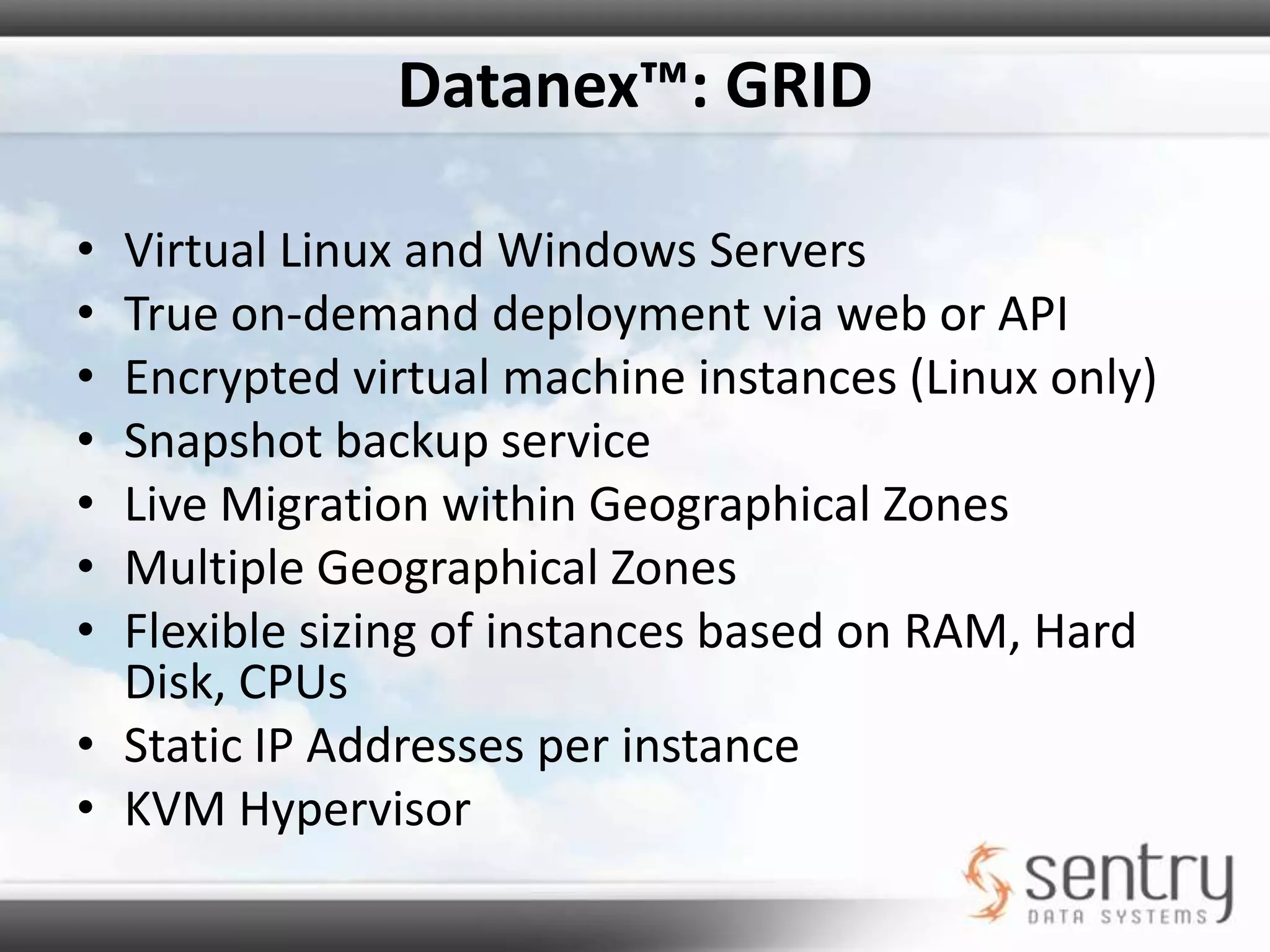 Datanex™: NETBrokers formats such as HL7, EDI X12 (832, 850, 855, 856, 810, 837, 835), NCPDP, Flat Files, XML Based Formats, HCFA, UB92, UB04.Reliable TransportSecure Connections