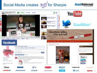Social Media creates  for Sharpie 