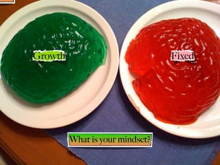 Growth                           Fixed




         What is your mindset?
 