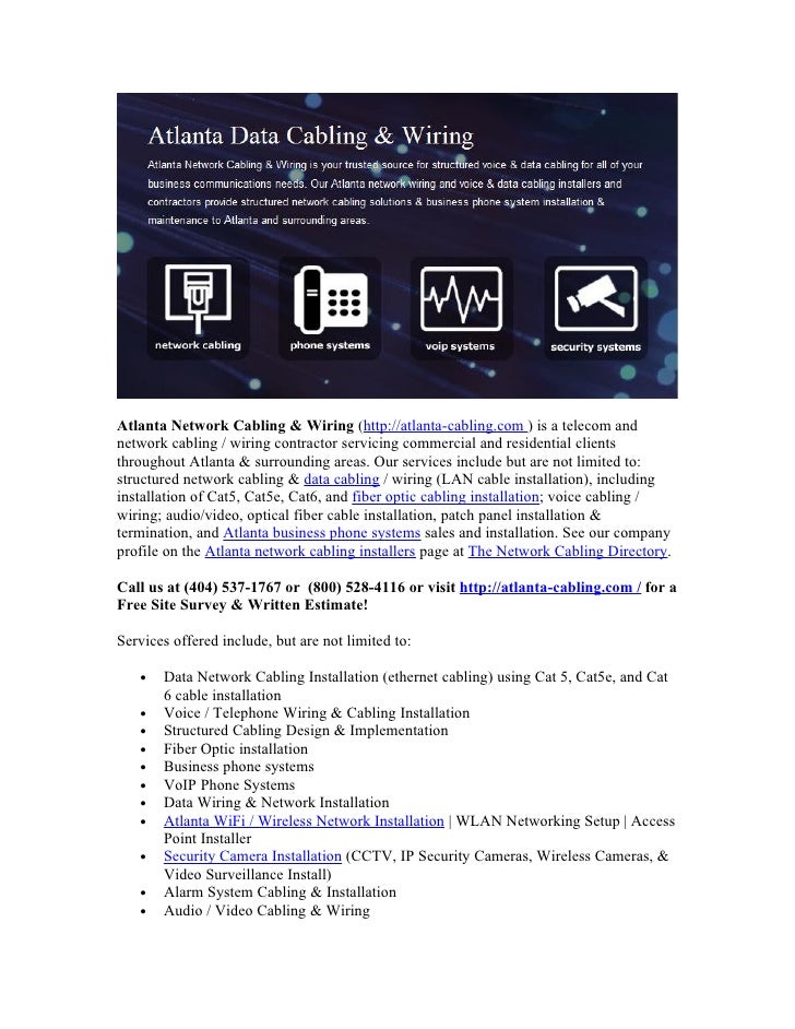 atlanta network cabling_fiber_optic_services ethernet cable installation services