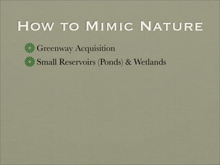 Finding Water Through Rain