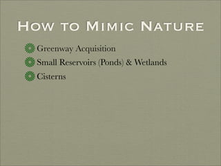 Finding Water Through Rain