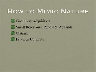 Finding Water Through Rain