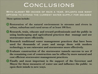 Finding Water Through Rain