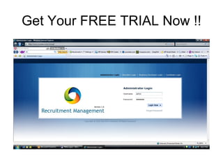 Get Your FREE TRIAL Now !! 