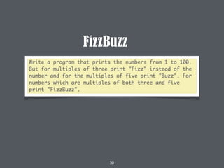 FizzBuzz
50
 