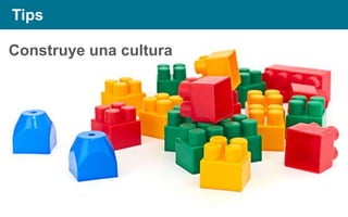 Tips
Construye una cultura

 