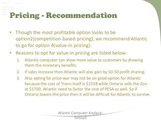 atlantic computer case analysis atlantic computer case