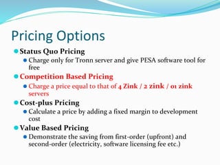 Prizing Computer Atlantic Computer_Pricing Alternatives__ | PPTX