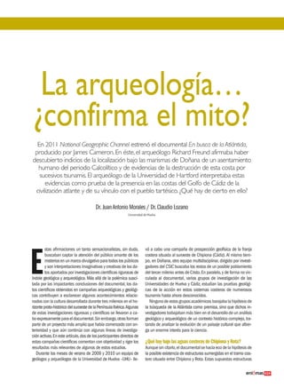 Atlantida el  continente perdido de platon