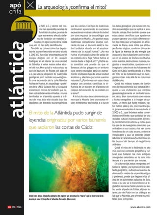 Atlantida el  continente perdido de platon