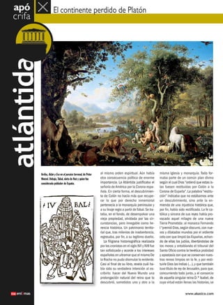 Atlantida el  continente perdido de platon