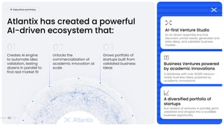 Atlantix is an AI-first venture studio, building companies with AI at ...
