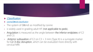 Atlantoaxial injuries | PPTX