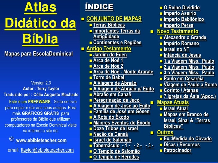 Atlas                                      ÍNDICE                               O Reino Dividido                         ...