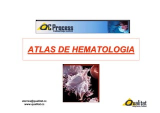 ATLAS DE HEMATOLOGIA

aterres@qualitat.cc
www.qualitat.cc

 