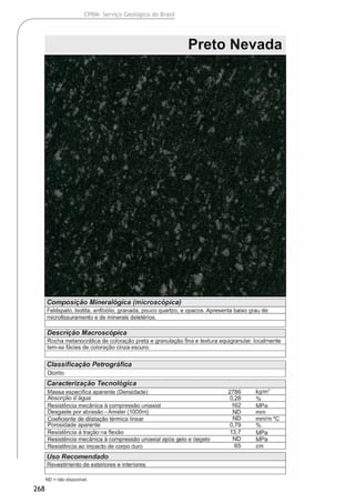 268
CPRM- Serviço Geológico do Brasil
 