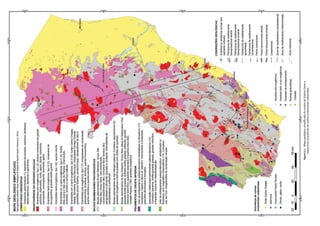 Figura5.1–MapageológicosimplificadodoestadodoEspíritoSantoe
respectivasocorrênciasderochasornamentaiscadastradas.
 