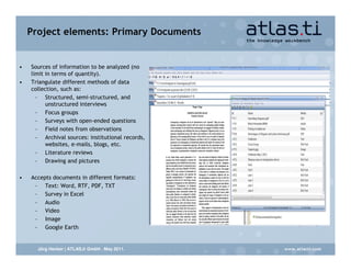 Atlas.ti making sense of research data in policy analysis | PDF