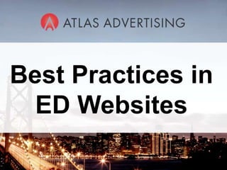 Best Practices in ED Websites 