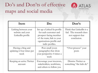 Great content is…Making content scannableUsing a content management system that enables publishing of pages, downloadable documents, and dataWeekly updatesDevoting half of your budget to contentOffering prominent contact info