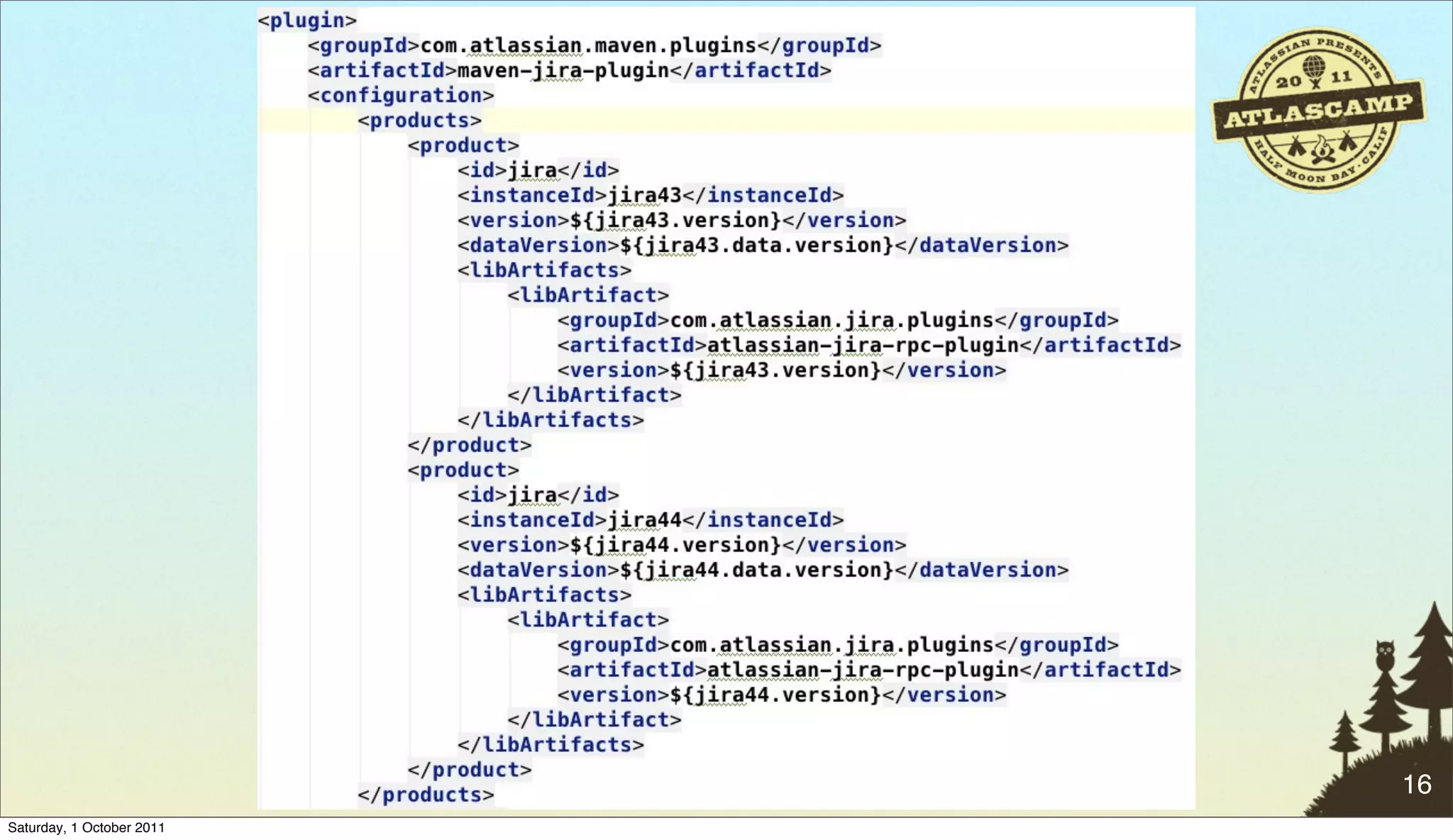 16
Saturday, 1 October 2011
 