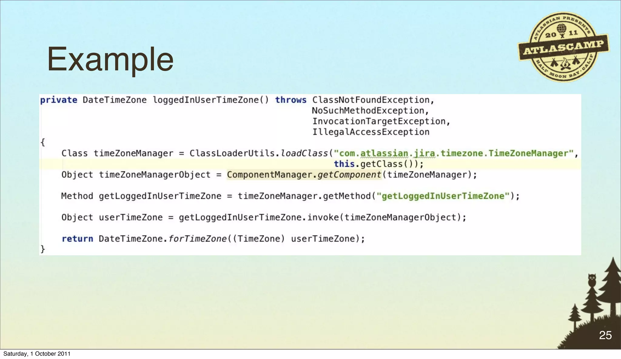 Example




                           25
Saturday, 1 October 2011
 
