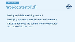 AtlasCamp2014: Introducing the Confluence REST API | PDF